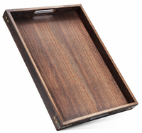 Plateau rectangulaire en bois massif, écologique, durable et flexible, avec poignée, pour cuisine et salon – Nouveauté 2026, Offre Spéciale