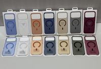Coque de protection intégrale antichoc pour 18 Pro Max avec design paysage naturel, matériau PC+IC, coque arrière de luxe