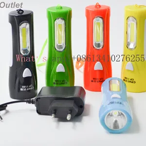 palito patoli factory outlet hot led torch led flashight lithium battery 3W cob led tube led in india with adaptor USB cable