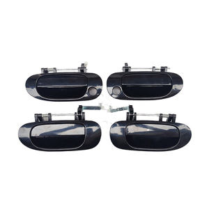 Maniglia Esterna per Porta Auto per <span class=keywords><strong>Mitsubishi</strong></span> Carisma <span class=keywords><strong>Space</strong></span> <span class=keywords><strong>Star</strong></span> 1998~2003 Sinistra Destra Nera MB927763 MB92776 - Product Image 1