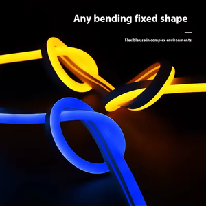 Tira <span class=keywords><strong>LED</strong></span> de luces de neón amarillo de 10m, 12V, PVC, impermeable, Flexible, decoración inteligente para interiores/exteriores, cuerda IP65, cuerdas de luz para festivales de dormitorio - Product Image 6