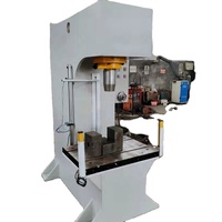 Mesin Press Hidrolik Tipe-C 63 Ton, Mesin Press Hidrolik untuk Penekanan dan Pelurusan Bantalan, Mesin Press Pembentuk Logam