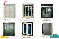 Casa Contenedor Plegable de 20 pies con Techo Inclinado, Hogar Modular Personalizado, Impermeable, Aislado, Portátil, para Dormitorio u Oficina