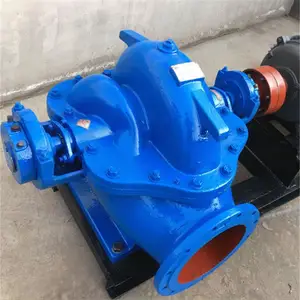 Bomba de água industrial de grande volume, grande fluxo, alta capacidade, saída, caixa dividida de 150 mm, bomba de água de sucção dupla, 30hp