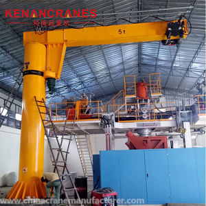 China factory supply 5 ton 10 ton professional floor jib cranes for sale - Product Image 2