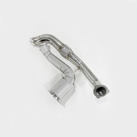 Hochwertiges Porsche 971 3.0T Tuning-Kit für Optimierte Gasannahme 2017-2018, SS304 Downpipe Racing Flow Leistungssteigerung