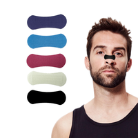 Bandes nasales Byphane Fast Hypoallergéniques Super Élastiques Anti-Transpiration pour le Sport, Patchs en Tissu Non-Tissé Soie Certifiés CE