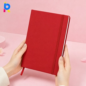 Agenda Profesional Personalizada de Cuero PU B6 para Regalo de Ferias Comerciales, Cuaderno, Diario, Agenda con Grabado en Relieve, Materiales Sostenibles - Product Image 1