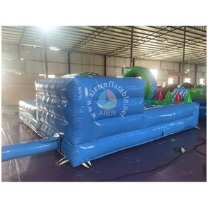 Parcours d'obstacles gonflable sur le thème de la <span class=keywords><strong>jungle</strong></span> et des animaux sauvages, location de château gonflable commercial pour enfants - Product Image 3