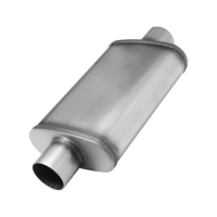 Silencieux d'échappement Compatible avec: 2005-2008 CHEVROLET UPLANDER, 2002-2005 CHEVROLET VENTURE