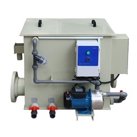 Machine de microfiltration par osmose inverse pour aquaculture, filtre à tambour entièrement automatique à circulation d'eau, pompe de relevage des eaux usées avec moteur