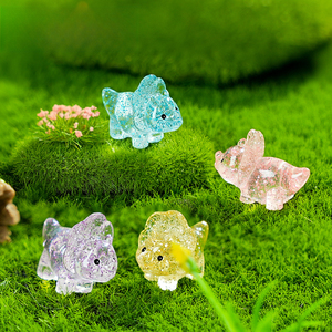 Figuras <span class=keywords><strong>de</strong></span> Ranas con Purpurina para Micro Paisajes, Miniaturas <span class=keywords><strong>de</strong></span> Animales <span class=keywords><strong>de</strong></span> Resina con Purpurina Multicolor para Decoración <span class=keywords><strong>de</strong></span> Jardines <span class=keywords><strong>de</strong></span> Hadas, Estanques y Terrarios - Product Image 4