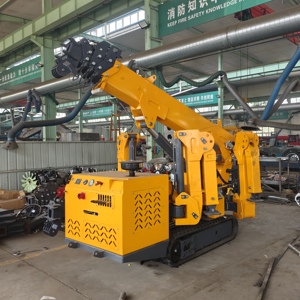 Gru a ragno semovente JiuSheng <span class=keywords><strong>da</strong></span> 3-5 tonnellate per interni, con sistema completamente idraulico a benzina, per cantieri edili - Product Image 5