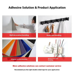 Ruban adhésif double face sans couture ultra-résistant en mousse PE, haute adhérence, pour crochets de salle de bain, vente en gros, ruban adhésif double face 3M - Product Image 3