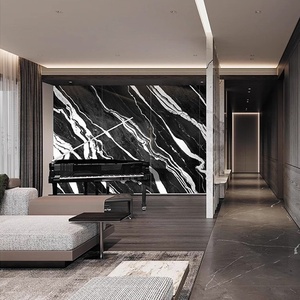 יצרן מכירות ישיר פחמן לוח גביש pvc קיר עמיד למים עיצוב הבית - Product Image 3