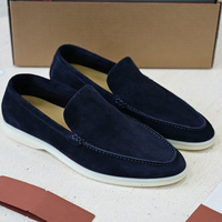 Klassische Herren-Loafer im italienischen Stil aus echtem Leder, bequeme Anzugschuhe für den täglichen Geschäftsgebrauch, luxuriöser italienischer Stil für Herren, Original
