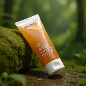 BEHYDY Gel Nettoyant Vegan 2-en-1 Démaquillant Waterproof Nettoyage Profond des Pores Tous Types de Peau - Product Image 3