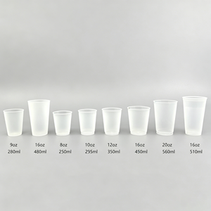 Carnival <b>Plastic</b> Cups Eco Friendly Reusable Gradient Color Design Multiple Sizes Available for Picnic Outdoors PRS - Product Image 4