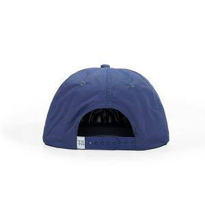 Gorras de Béisbol con Bordado de Nailon OEM, con Logotipo Personalizado, 5 Paneles, Visera Plana, Cierre a Presión, Gorras Deportivas de Golf - Product Image 6