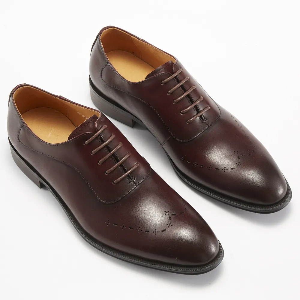 Fabrik benutzer definierte Zapatos Hombres Business formelle echte Kleid Lederschuhe Hersteller Oxford für Männer