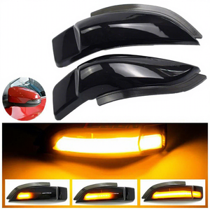Clignotants séquentiels à LED ambre pour rétroviseurs latéraux <span class=keywords><strong>Toyota</strong></span> Corolla <span class=keywords><strong>Yaris</strong></span> Camry Prius, 2 pièces, Plug & Play, étanches - Product Image 4