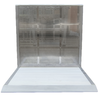 Barrière de sécurité en aluminium robuste pour événements, barrière de contrôle des foules de qualité industrielle et d'entreprise
