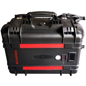 Station d'alimentation portable 5000W avec poignée télescopique pour usage domestique de secours, camping et sorties en plein air - Product Image 1
