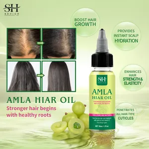 Commercio all'ingrosso indiano naturale Amla olio per capelli olio essenziale per capelli capelli crescita Amla Argan prodotti a base di olio
