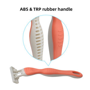 Maquinilla de Afeitar Desechable con Triple Hoja de Acero Inoxidable, Cabezal Pivotante y Tira Lubricante para Afeitar la Cara, el Cuerpo, el Bikini y las Axilas - Product Image 5