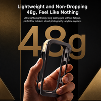 Marco Protector Personalizado de Aleación de Aluminio CNC para Cámara de Acción Insta360 X6, Resistente a Impactos, con Liberación Rápida