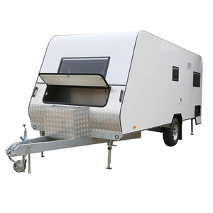 KINLIFE Caravane familiale à usage intensif avec lits superposés pour remorque tout-terrain robuste <span class=keywords><strong>de</strong></span> Hong Kong avec salle <span class=keywords><strong>de</strong></span> bains attenante - Product Image 2