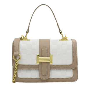 Bolso bandolera de un solo hombro para mujer, bolso cuadrado pequeño de temperamento portátil Retro para mujer, venta al por mayor - Product Image 3