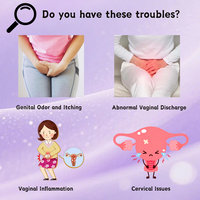 Comprimés Probiotiques Intimes OEM/ODM, Pilules Probiotiques Yoni aux Herbes Naturelles pour Équilibrer le pH Vaginal et Renforcer l'Immunité Vaginale