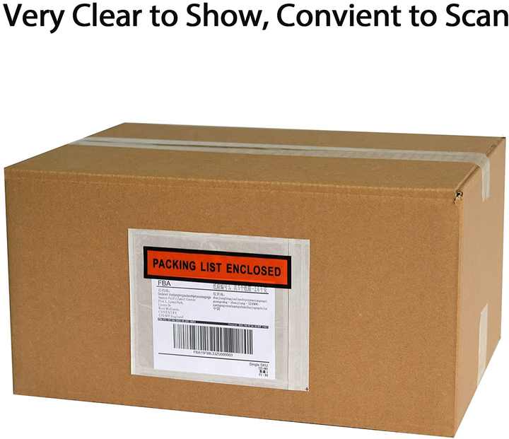 Clear Plastic Adhesive Packing List Umschlag Versand beutel Versand etikett Pouch Return Label Dokumente Alibaba