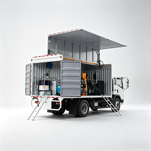 HOWO 4WD Mobile Repair Workshop Vehicle 4x2 Mining Service Tool Truck For Sale - Product Image 2