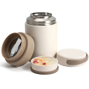 Olerd - Recipiente Térmico para <span class=keywords><strong>Alimentos</strong></span> <span class=keywords><strong>de</strong></span> Acero Inoxidable 316 con Logotipo Personalizado, Recipiente para Sopa con Asa - Product Image 6