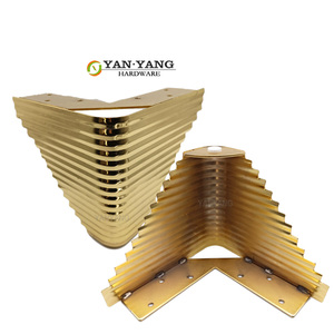 Pieds de meubles en métal YANYANG, 15 cm, de haute qualité, en fer moderne, contemporains, pour canapé, table, meubles - Product Image 3