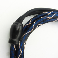 Câble audio-vidéo AV coaxial de bonne qualité OEM/ODM, jack 3,5 mm vers 2 RCA mâles stéréo, câble 24k pour voiture, pour 3,5 mm vers 2 RCA