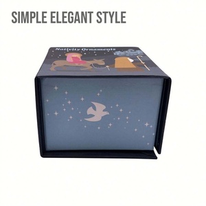 Caja Rígida Hecha a Mano con Diseño ODM, Estilo Simple y Elegante, con Ventana de PVC, Empaque Personalizado para Coordinadores de Eventos - Product Image 2