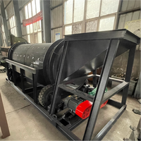 Machine de criblage de sol rotative mobile fabriquée en Chine pour le lavage du sol et du sable agricoles, crible à tambour