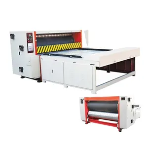 ZHENHUA-MQJ 480 nouveau Design de chaîne d'alimentation rotative Semi-automatique découpe de Carton pour Machine à Carton