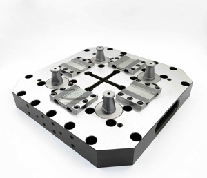 Palette en aluminium HPEDM Erowa ER-016003 UPC R50 320 X 320 X 40 pour le positionnement des pièces HE-U06680B - Product Image 2