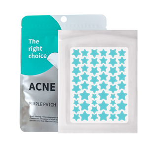 Sıcak satış yüz hidrokolloid renkli akne emici kapak yama yıldız şekli nokta sivilce yamalar - Product Image 6