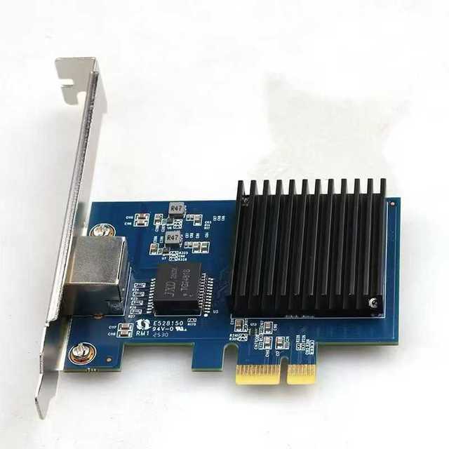1 Port 10G PCI Express Internal Server Ethernet Network Card with Realtek8127(PXE) RJ45 LAN Wired Stock