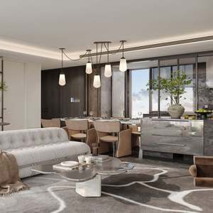 Diseño de Interiores y Decoración para Sala de Estar, Cocina y Toda la Casa, Muebles de Madera Personalizados de Alta Gama - Product Image 1