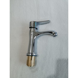 Copper <b>Basin</b> Faucet <b>Single</b> Handle Deck Mounted Ceramic Valve Core <b>Single</b> Hole Bathroom Sink <b>Tap</b> - Product Image 4