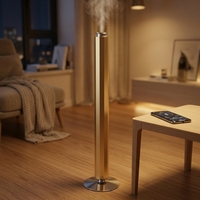 Diffuseur d'arômes intelligent de luxe sans eau, machine à huiles essentielles, recharge par batterie Type-C, lumière ambiante LED RGB, pour la maison et l'hôtel