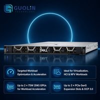 Serveur Dell PowerEdge R6615 1U pour l'informatique haute performance et le traitement de bases de données
