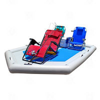 Plateforme Gonflable Flottante Durable à Vendre : Quai Gonflable pour Bateaux et Yachts avec Moteur