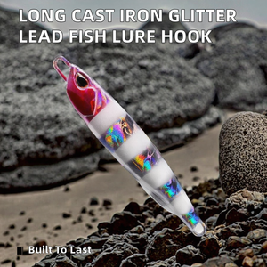 Leurre de pêche au jigging Yousya JG-14 - Hameçon à fente pour sang recouvert de plomb et de métal 50g - Appât artificiel dur pour la pêche en <span class=keywords><strong>bateau</strong></span> en mer - Product Image 5